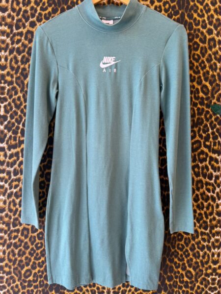 Vestido Nike Air Manga Longa Verde P