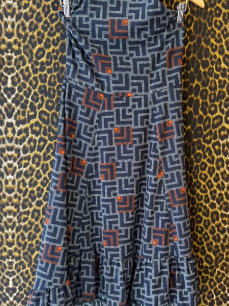 Vestido Sly Midi Estampa Geometrica P