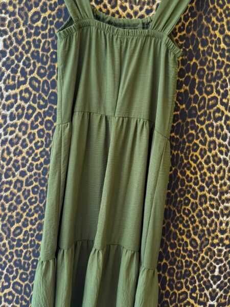 Vestido Void Fashion Casual Verde Musgo G