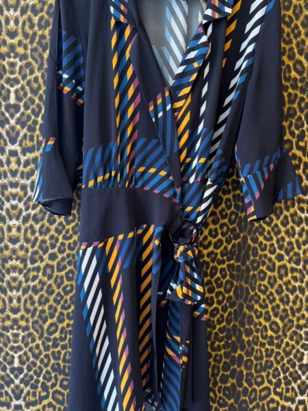 Vestido Maria Valentina Midi Geometrico G
