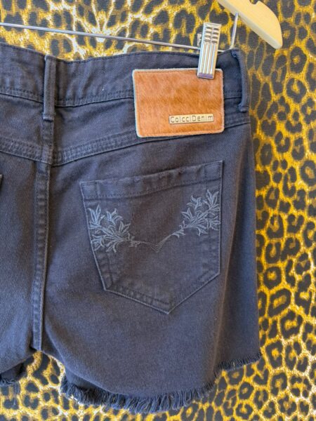 Short Colcci Jeans Suzie Destroyed Preto Original