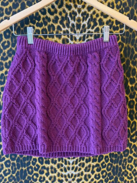 Saia Nati Vozza Tricot Roxo P