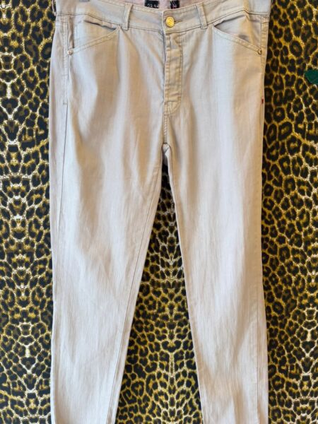 Calca Dzarm Jeans Sarpa Bege 46