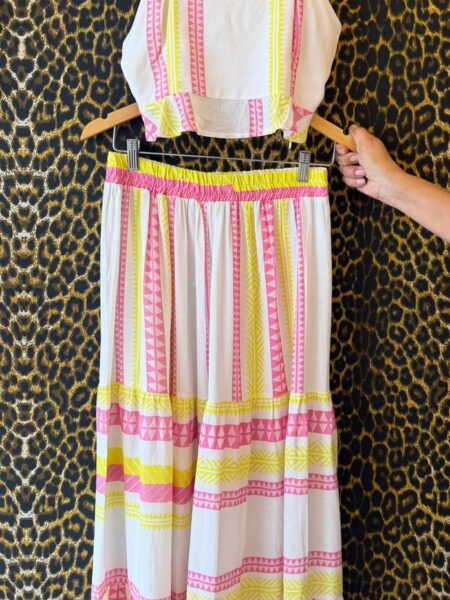 Conjunto de Algodao Estampa Geometrica P