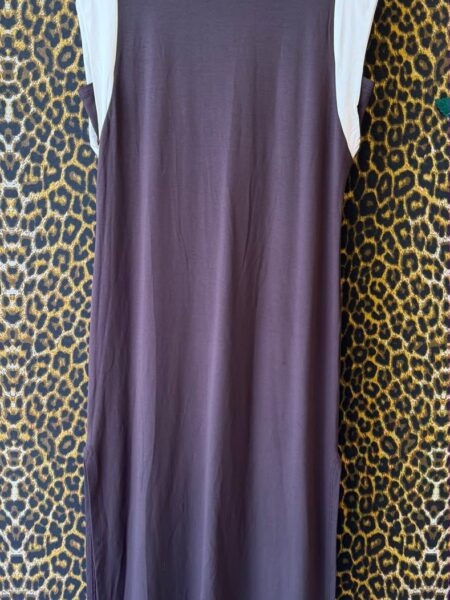 Vestido Marrom Casual Malha G