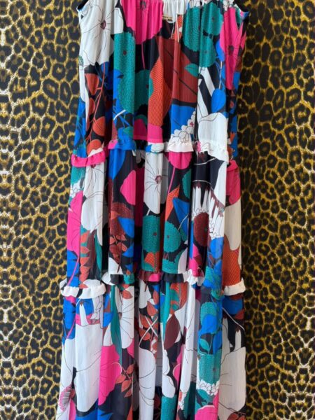 Vestido B. Fly Midi Floral Tropical G