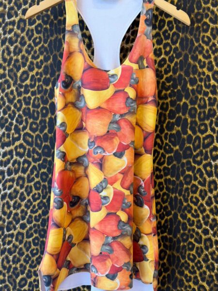 Vestido Agua de Coco em Neoprene Caju PP