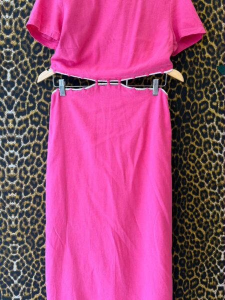 Vestido Skunk Rosa Chiclete Frente Unica 36