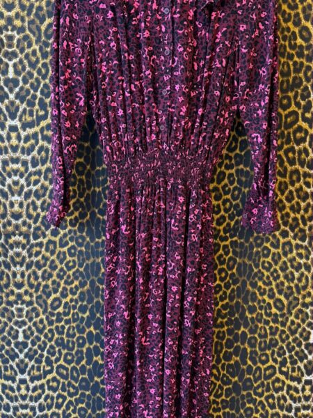 Vestido Rush Animal Print Floral Pink P