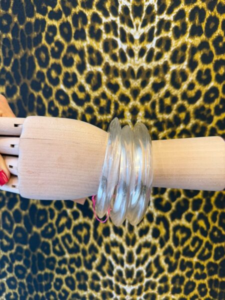 Kit 3 Pulseiras Acrilico