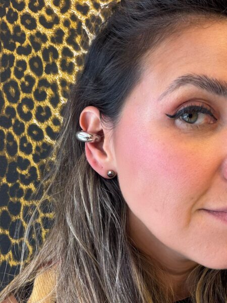 Piercing Metal Prateado