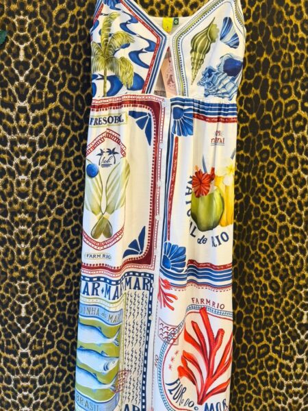 Vestido Farm Estampa Flor do Mar P
