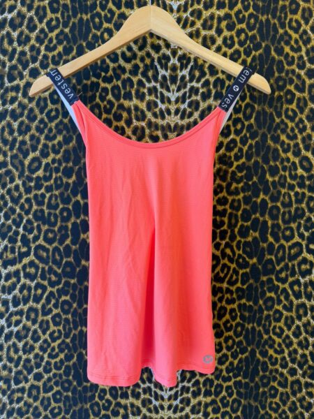 Regata Vestem Esportiva Fitness Laranja Fluorescente P