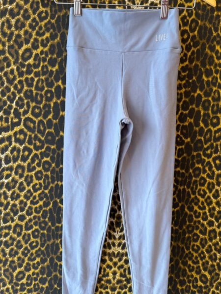 Legging Live Academia Azul Pastel PP