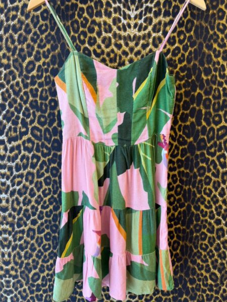 Vestido Farm Curto Estampa Tropicalist PP